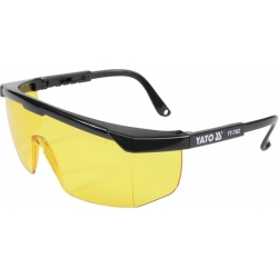 Okulary ochronne żółte typ 9844